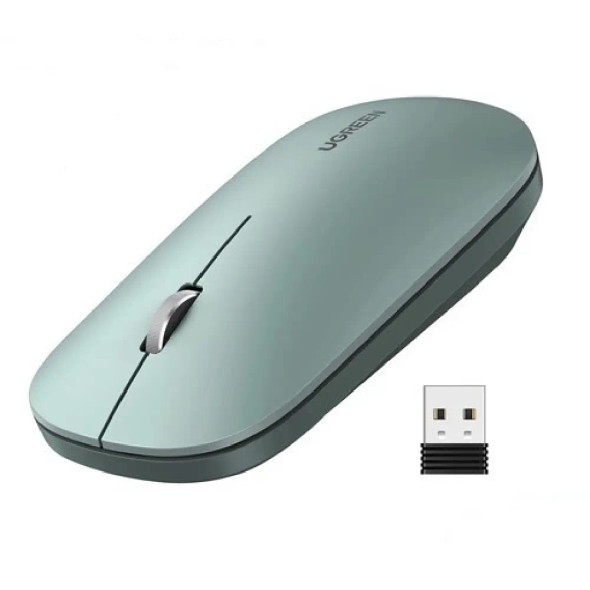 UGreen Portable Wireless Office Mouse Green | 90372